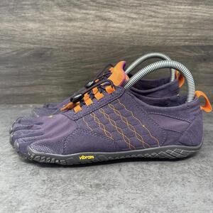 Vibram Fivefingers Shoes Mens Size 8-8.5 Purple Barefoot Sneakers Training